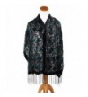 Ted Jack Peacock Burnout Brocade in Fashion Scarves