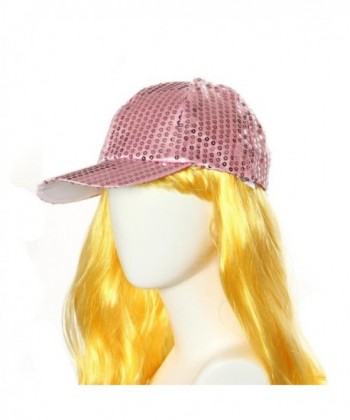 Hatop Sequin Adjustable Outdoor Baseball in Women's Baseball Caps