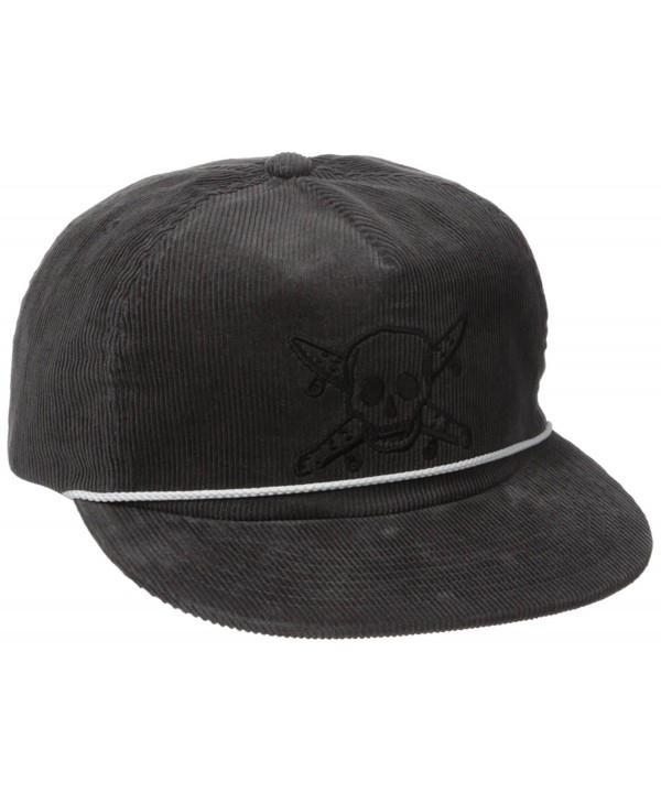 Fourstar Men's Pirate Cord Hat - Grey - CB12BX9DYND
