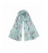 ScarvesMe Women's Soft Paris Printed Eiffel Tower Light weight Shawl Scarf - Mint - CV11WYGV64T