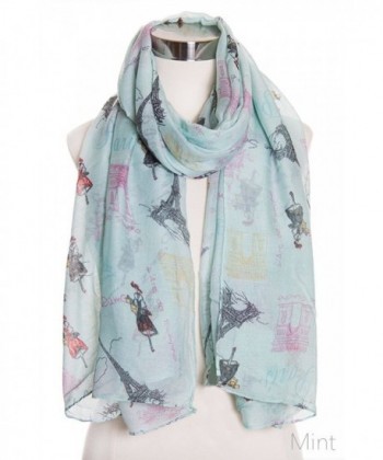 ScarvesMe Fashion Paris Eiffel Oblong