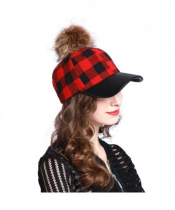 CP2367 Buffalo Plaid Baseball Caps in Women's Baseball Caps