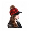 CP2367 Buffalo Plaid Baseball Caps in Women's Baseball Caps