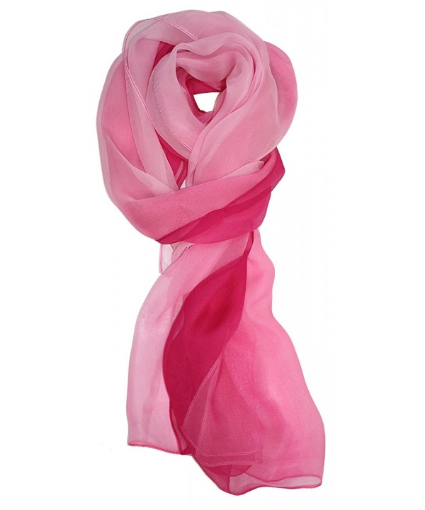 Ted and Jack - Silk Ombre Lightweight Accent Scarf - Pink Ombre - CN1872YAY7T