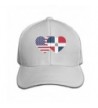 CSYSMZ DOMINICAN REPUBLIC USA Twin Flag Baseball Cap Unisex Fishing Caps Peaked Hats Black - Ash - CT184R20C62