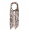 Steve Madden Women's Dolce Flora Long and Skinny Scarf - Gray - CF12OCNF7DU