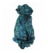 Mulberry Silk Hand Painted Long Scarf Classic French Blues by Pashmina & Silk - CO12J51Q681