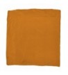 Solid Silk Cowboy Western Wild Rag Bandana - Copper - CY11B5QTW81