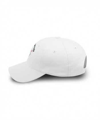 Space Embroidered Cotton Baseball White in Women's Baseball Caps