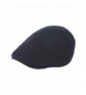 WETOO Men's Cotton Flat Cap lvy Gatsby newsboy Driving Hunting Hat - Dark Gray - CR186S4C6Q8