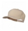 Solid Wool Blend Prostyle Snapback Cap - Tan - CN11918FLEJ