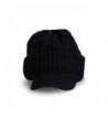 Newsboy knitted trendy winter Black_Heavyweight in Women's Newsboy Caps