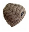 Frost Hats Winter Beanie Skully Cable Knit Hat M2013-4 - Light Brown - CK11ITS99RR
