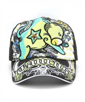 Taurus Horoscope Adjustable Trucker Black