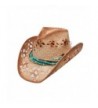 Charlie 1 Horse Women's High Strung Vented Raffia Hat With Twisted Bead Band - Brown - C411RWCABNL