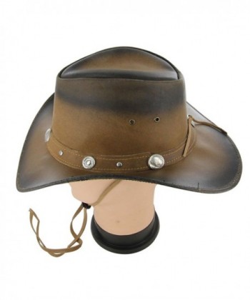 Leather Buffalo Nickel Prairie Dog in Men's Cowboy Hats