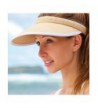 Kooringal Ladies Sun Visor /Womens Sun Visor / Beach Visor - Raffia - C311PT1S2F7