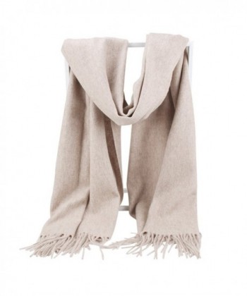 Lambswool Winter Scarf Tassels Oversized in Wraps & Pashminas