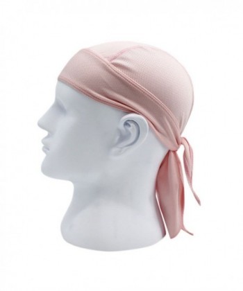 Chen Motorcycle Biker Windproof Cycling Skull Cap Hat Sweatband Protex Outdoor Head Wraps - Pink - C0184WLWNKO