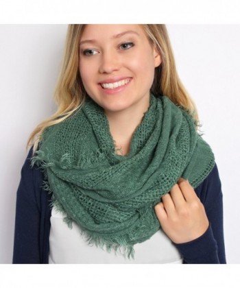 Riah Fashion Infinity Scarf Green in Fashion Scarves