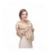 LMBRIDAL Womens Bridal Wedding Champagne in Wraps & Pashminas