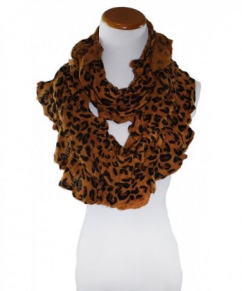 Ted Jack Jungle Leopard Infinity in Fashion Scarves