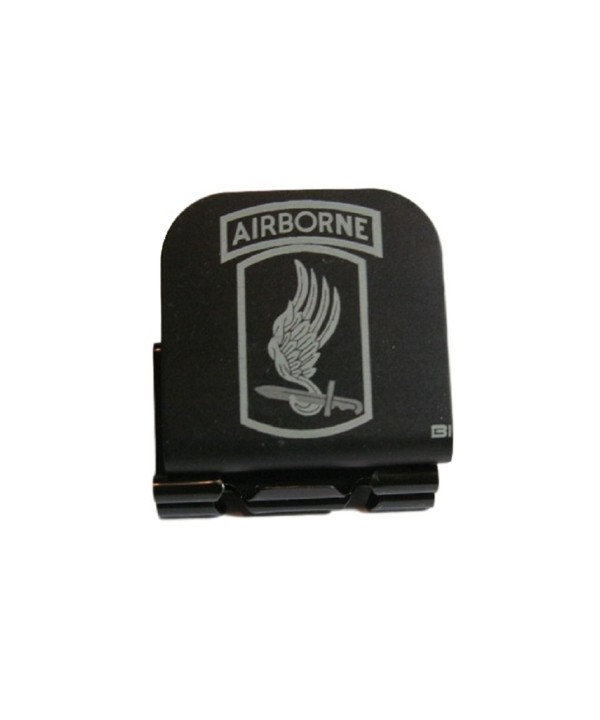 173rd Airborne Patch Laser Etched Hat Clip Black - C112GD9R0C9