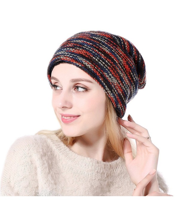 Beanie Hat Knit Hat Winter Skull Wool Hat Windproof For Men & Women C ...