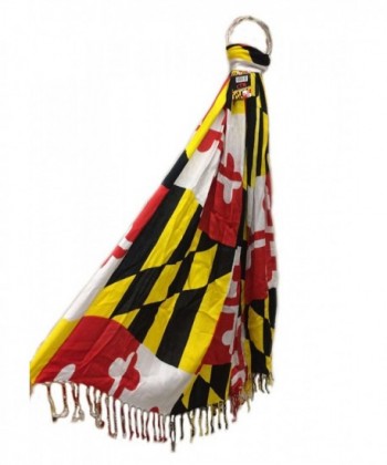 Maryland Pashmina Scarf University Colors