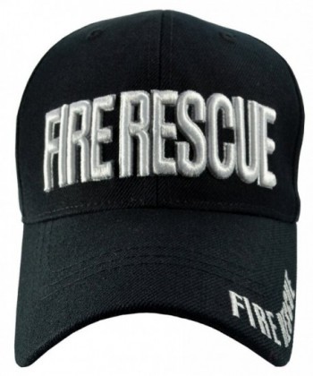 Men's Embroidered Hats Baseball Caps (30+ Styles) - Fire Rescue - CT11QKCGOQX