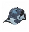 Mega Cap Hook And Loop Closure Camo Cap - Blue Camo - C812DE1PJVD