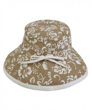 Womens Floral Bucket Cotton Reversible in Women's Bucket Hats
