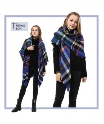 Womens Blanket Winter Tartan Checked