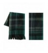 MissShorthair Winter Unisex Long Scarf Fashion Warm Grid Plaid Blanket Shawl Wrap - Green - C5186H0R2GN