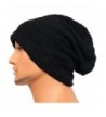 Rayna Fashion Unisex Beanie Hat Slouchy Knit Cap Skullcap Square Rectangular 1030 - Black - CM128ZP58NH