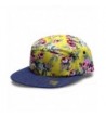 City Hunter Cn280P Plain Flower 5 Panel Biker Hat (3 Colors) - Rose Yellow - C611ZP1MZ1X