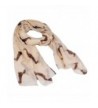 New Fashion 9 Color Animal Dachshund Dog Print Scarf Pashmina Women Scarves - Beige - C6125TLXRID