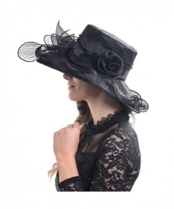 Women Corrugated Church Dress Accent in Women's Sun Hats