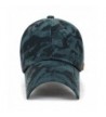 ililily Camouflage Leather Strapback Baseball