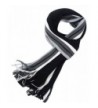 Enlishop Men Winter Warm Scarf Soft Elegant Long Fashion Wrap Scarves - Black160 - CM129WWG5Z7