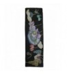 Invisible World Womens Painted Flowers in Fashion Scarves