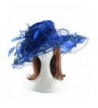 Leopard Ruffle Kentucky Church Organza in Women's Sun Hats