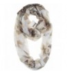 Vivian & Vincent Soft Light Elegant Sheer Infinity Scarf - C4 - CJ186X8HGDM