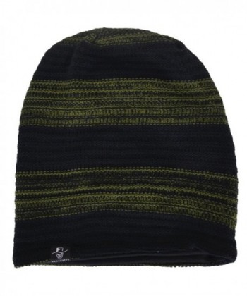 Two tone Slouchy Beanie Lining DB306 in Men's Skullies & Beanies