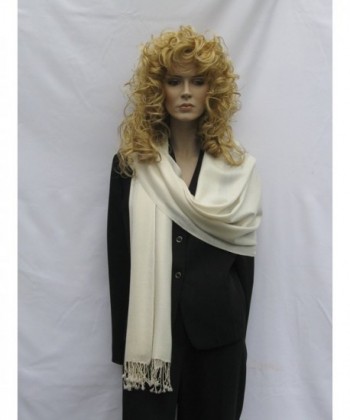 Scarves Pashmina Cashmere Group Vanilla in Wraps & Pashminas