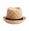 Simplicity Summer Panama Fedora 745_Brown in Women's Fedoras