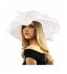 Kentcky Floppy Ruffle Organza Hat in Women's Sun Hats