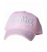 K & S Unique U.S. Air Force Veteran Text Shadow Mens Cap - Pink - CO11P00NT0P