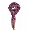 LibbySue-Reversible Tapestry Paisley Pashmina Scarf Shawl Wrap in Rich Colors - Purple - CO11PRRK7MT