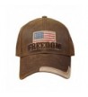 Farm Boy Men's Freedom Flag Ball Cap - F13080693bw - Brown - CB12CF5C7I7